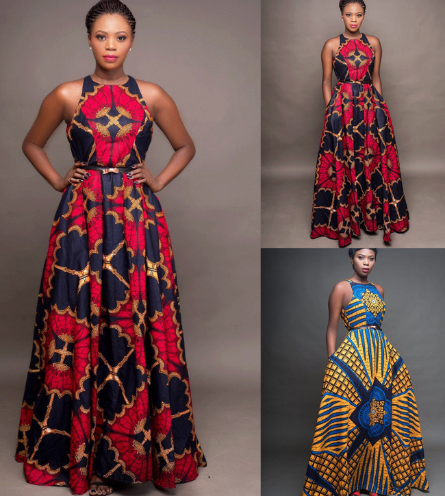 Sleeveless Printed Maxi Dress for Women